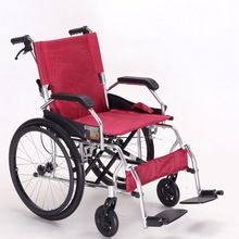 佛山东方轮椅FS863L老人铝合金折叠轻便小轮椅便携康复手推代步车