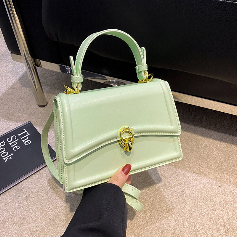 Popular Bag for Women 2023 Spring and Summer New All-Match Messenger Bag Advanced Texture Popular Shoulder Portable Small Square Bag