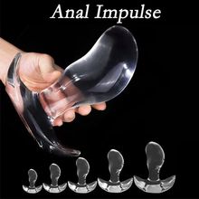 6 Sizes Large Butt Anal Plug Men Soft Jelly Dildo Gay Anal S