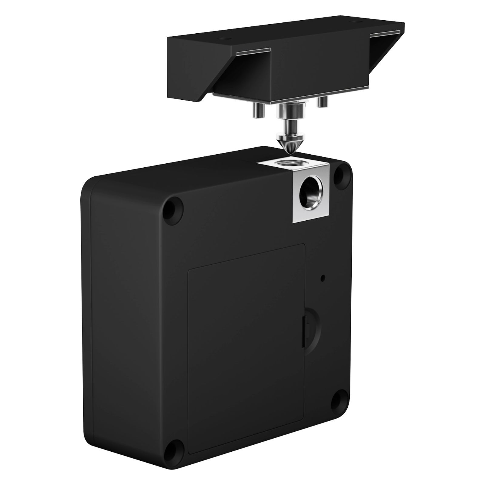 抽屉锁免打孔鞋柜门衣柜子智能密码电子感应锁家用隐形暗锁文件柜