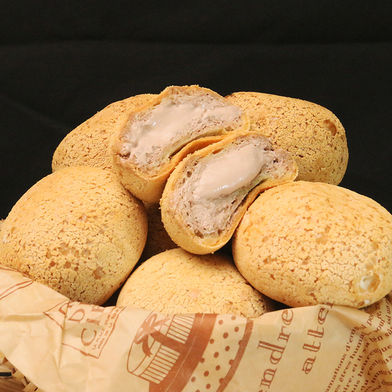 网红爆浆麻薯流心冰淇淋麻薯 冰麻薯冰心麻薯每袋200g含8枚巧克力