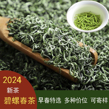 碧螺春2024新茶明前雨后一级浓香型绿茶散装茶叶批发四川绿茶早春