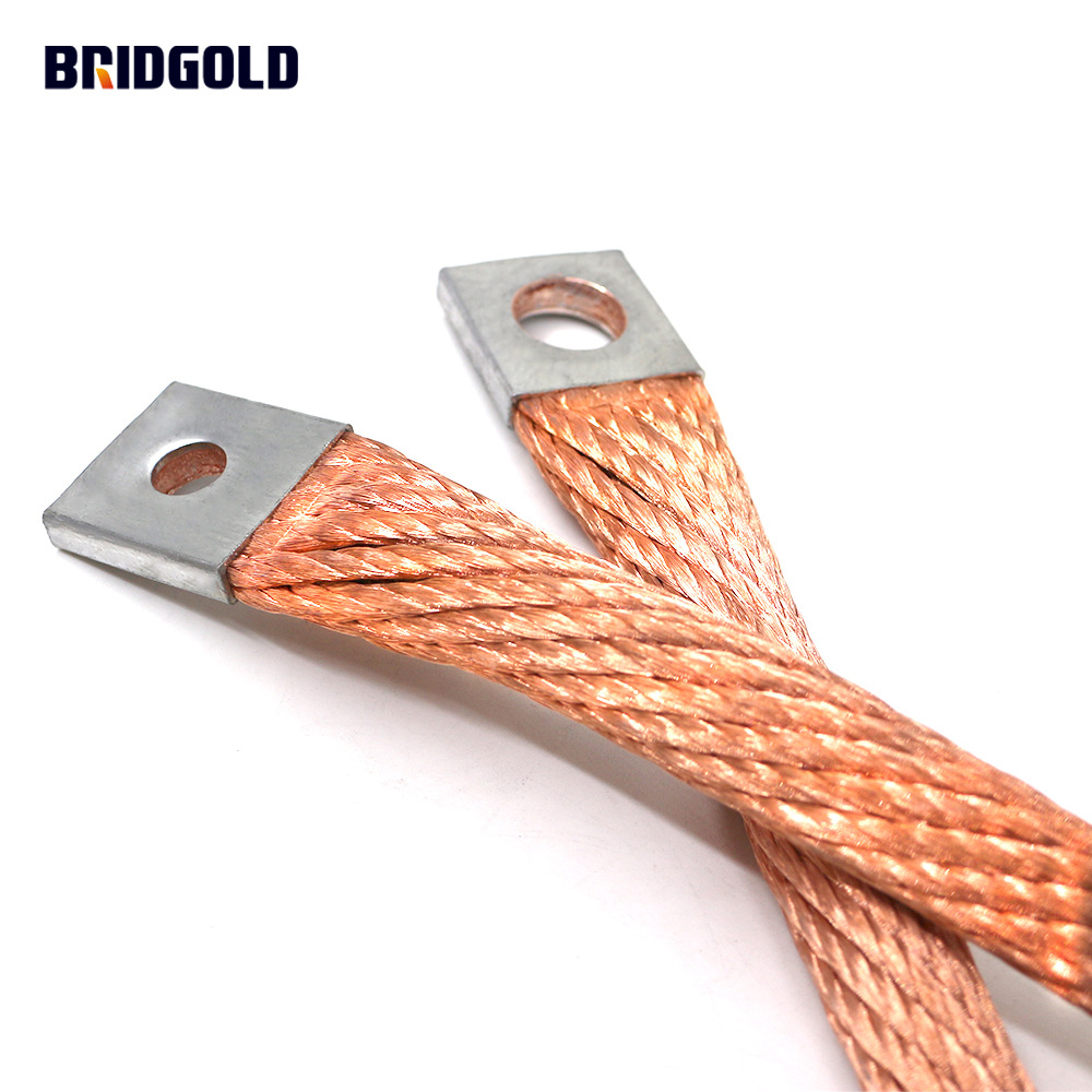 可非标铜绞线软连接 大电流铜绞线软连接 电力机车铜绞线软连接