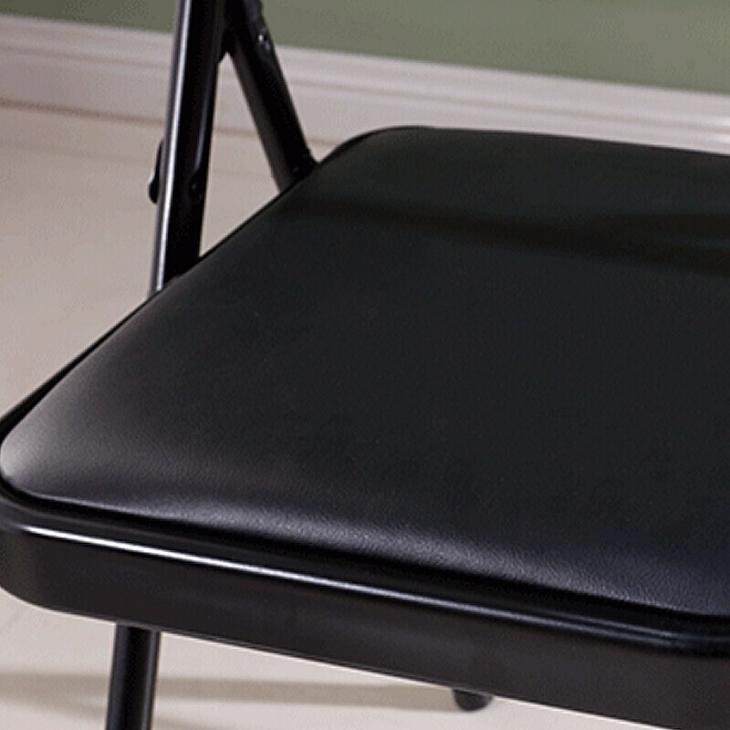 中伟电脑椅会议桌办公椅职员椅折叠椅黑色