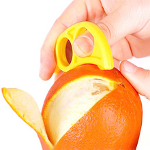厂家定制塑料加厚创意小老鼠去橙子皮神器石榴开橙器橘子剥橙器