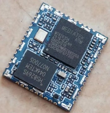 mt6261da 手机cpu芯片 封装bga 拆机带板