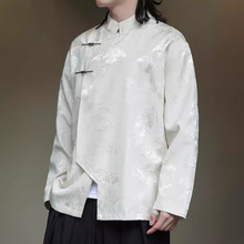 中国李宁bad5破旧立新男子唐装夹克潮流时尚立领风衣外套af_阿里巴巴