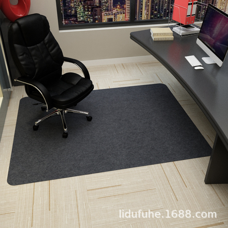 desk mat office chair cushion turn chair cushion e-sports chair foot pad wooden floor protection mat glue-free self-adhesive non-slip mat