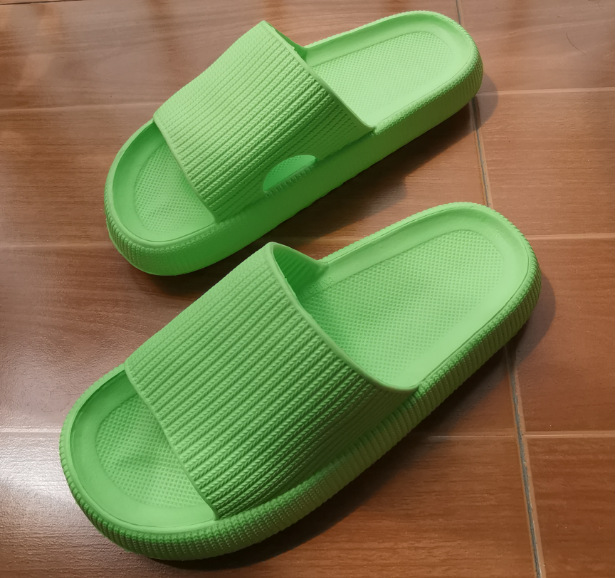 Upgraded Super Soft Bathroom Slippers for Women Summer Couple Home Sandals Rubber Eva Household Slip-on Slippers for Men