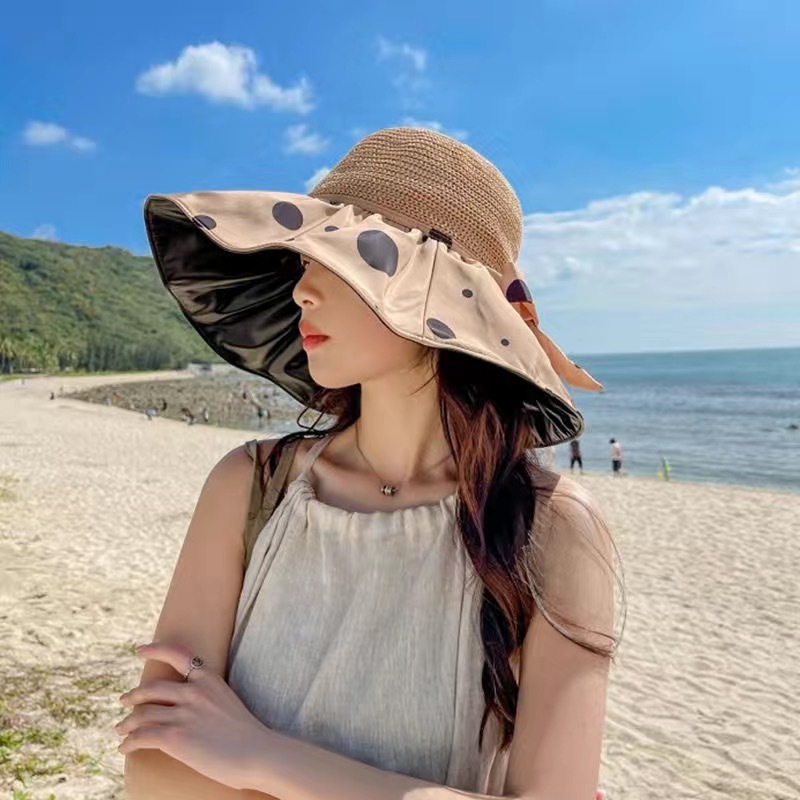 2023 Network Classic Hot Selling Product Vinyl Bucket Hat Sunshade Sun Protection Hat UV Protection Foldable Spot Factory Supply
