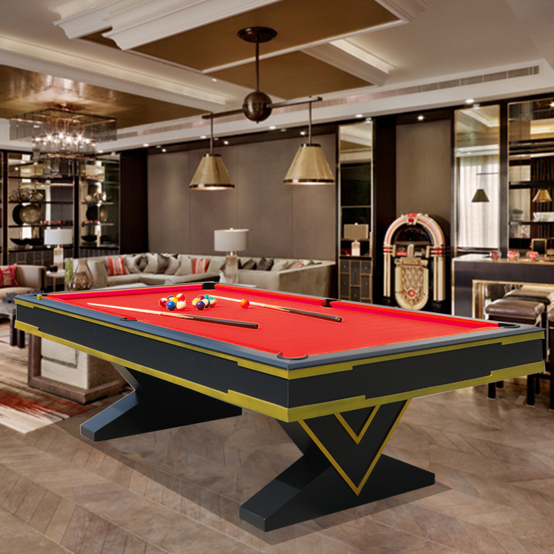 商用台球桌高端全新高档定制英式台球桌专用美式桌球台标准型成人