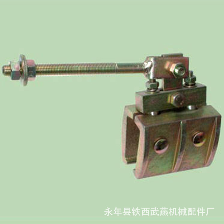 玻璃幕墙吊夹单吊双吊黑吊铜片铝片配件全玻吊挂件不锈钢