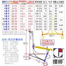 摆师简约折叠铁艺盘子支架 茶饼托 工艺品展示 翻糖饼干 奖牌底座