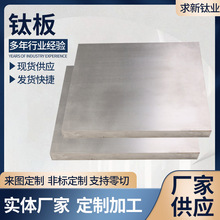 厂家供应 钛板 纯厚钛合金板任意切割  中厚板零切 可定 制加工