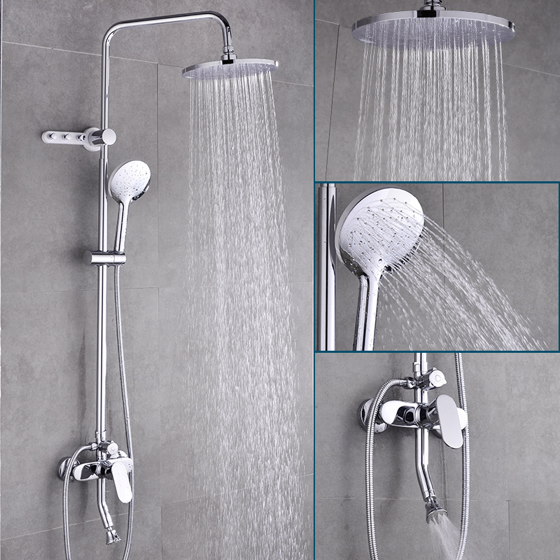 Shower Head Set Household Trumpet Large Top-Spray Bath Handheld Nozzle Wholesale