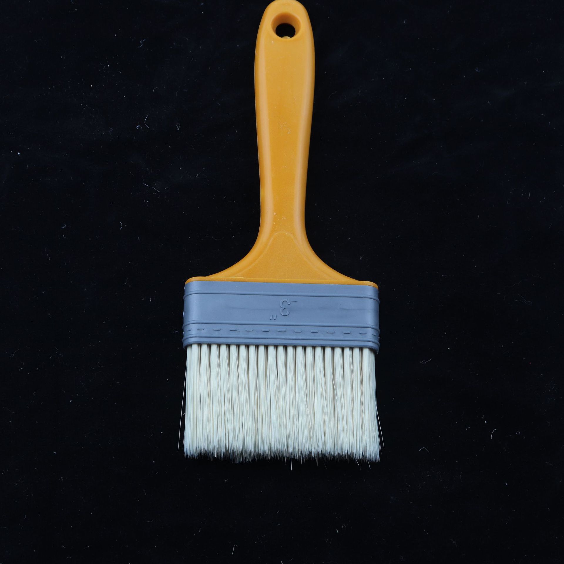 软毛毛刷子精品油漆刷塑柄尼龙刷3号涂料清洁小刷子义乌小商品