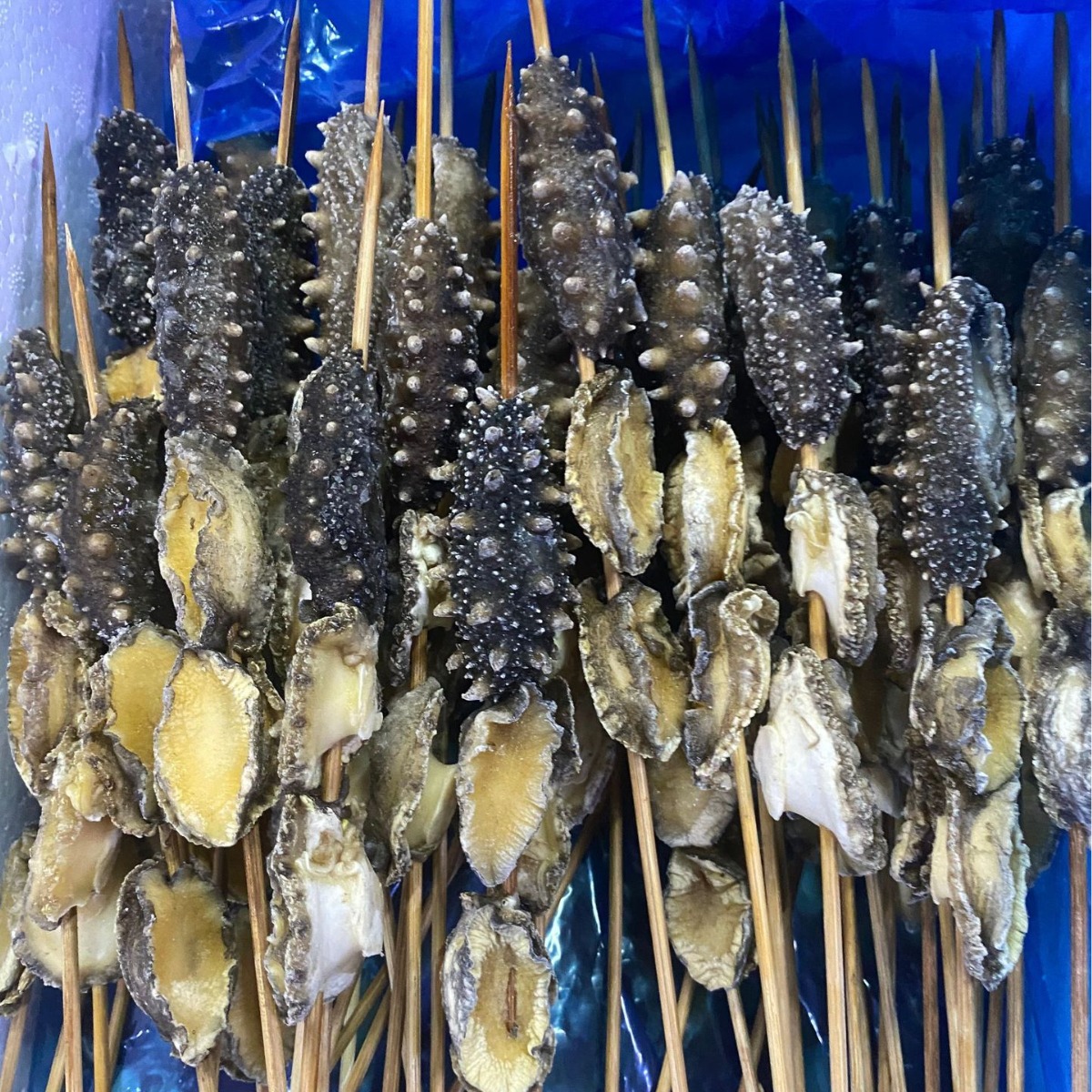 明品新品海参鲍鱼烧烤串 整箱批发代发 小吃摆摊烧烤食材-阿里巴巴