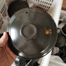 ZN4I陶瓷砂锅盖子配件通用黑色炖锅汤煲白色沙锅盖火锅大号华