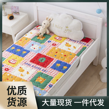 6M0Y儿童床垫宝宝软垫单人幼儿园午睡可机洗薄款学生拼接床褥