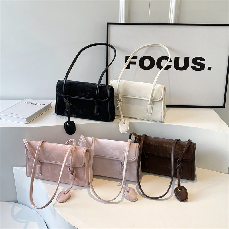 Versatile Fashion Large Capacity Underarm Bag New High-Quality Handbag Women's Simple Elegant Shoulder Bag Foreign Trade