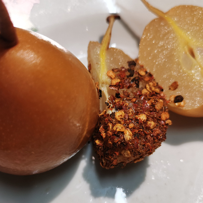 贵州兴义特产孕妇开胃新鲜酸甜水果腌酸梨泡梨腌制500克/瓶包邮