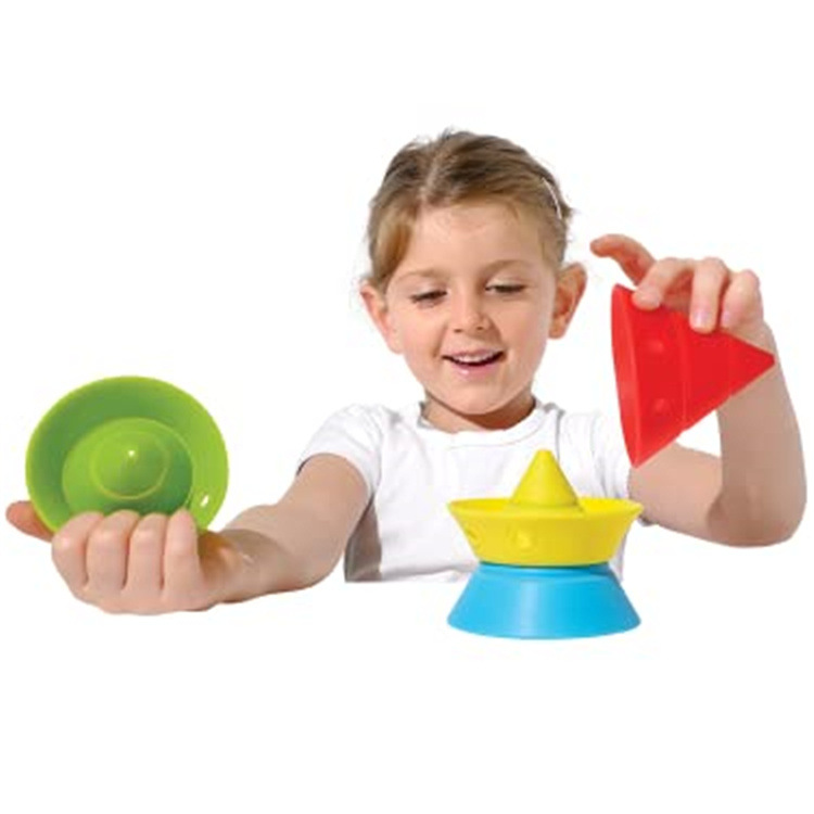 Cone Hix Silicone Toy Children's Game Interactive Desktop Cone Variety Shape DIY Game Toy in Stock