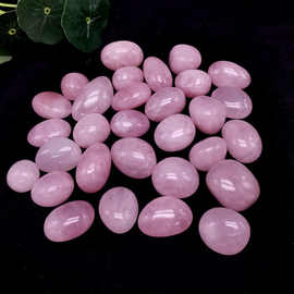 鹅卵石南京雨花石粉水晶粉色石头多肉花盆栽鱼缸装饰净化消磁石热