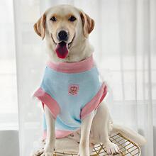 狗狗衣服大型犬夏季薄款拉布拉多金毛衣服大狗宠物无袖衣薄款衣服