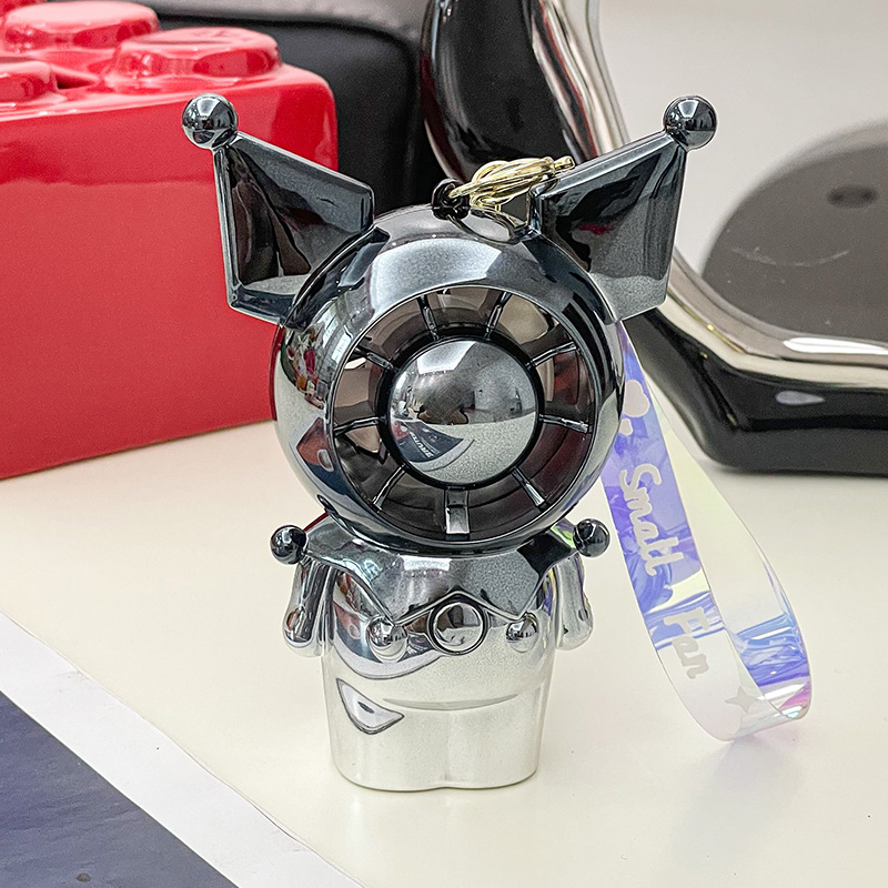 Sanrio Gradient Keychain Little Fan Mini Cartoon Clow M Electric Fan Outdoor Portable Little Fan