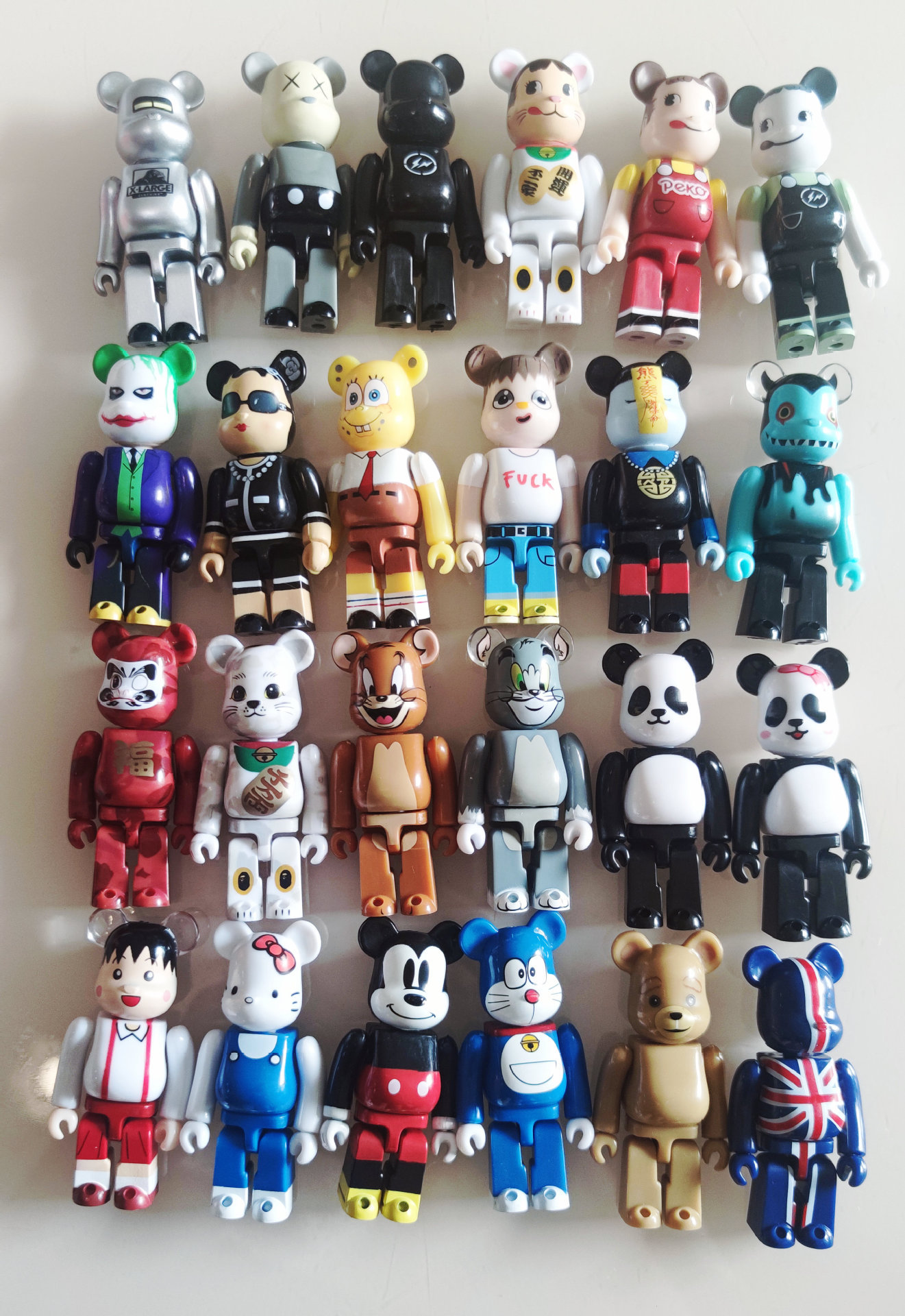 bearbrick100%积木熊7cm暴力熊24款礼物盲盒一件代发-阿里巴巴