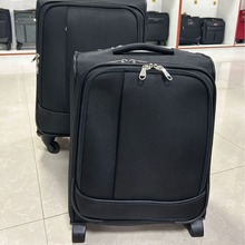 牛津布箱前开口外贸日韩扩容拉杆箱铁路航空机组行李箱18寸登机箱