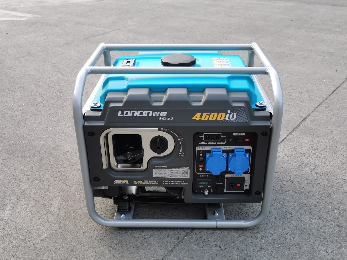 隆鑫3538kw数码变频汽油发电机lc4500io小型户外无人机充电