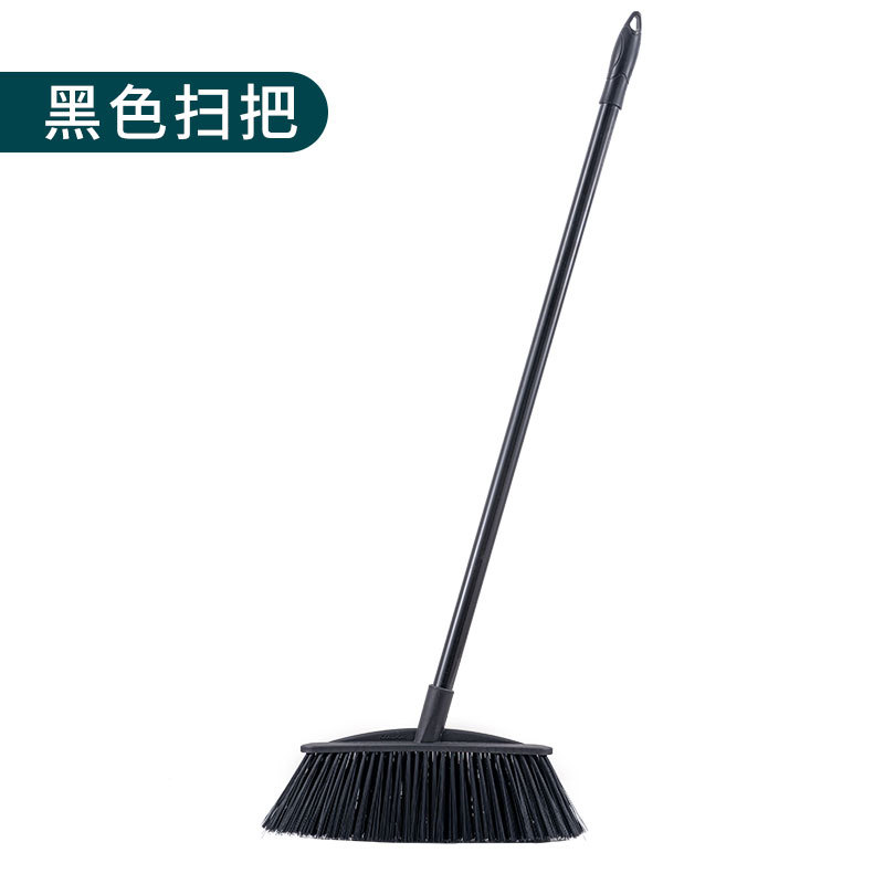 Broom Dustpan Set Household Sweeping Folding Besom Bucket Hotel Shopping Mall Commercial Windproof Large Size Garbage Shovel