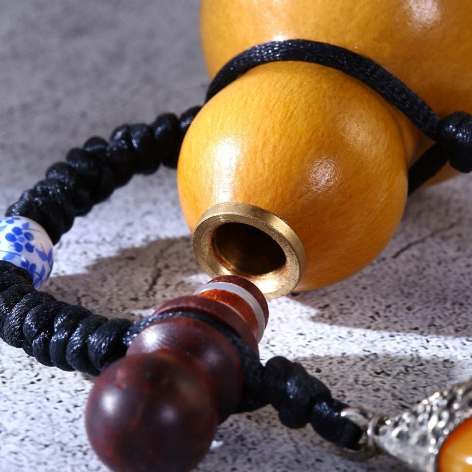 天然开口包浆酒葫芦文玩手捻摆件挂件-阿里巴巴