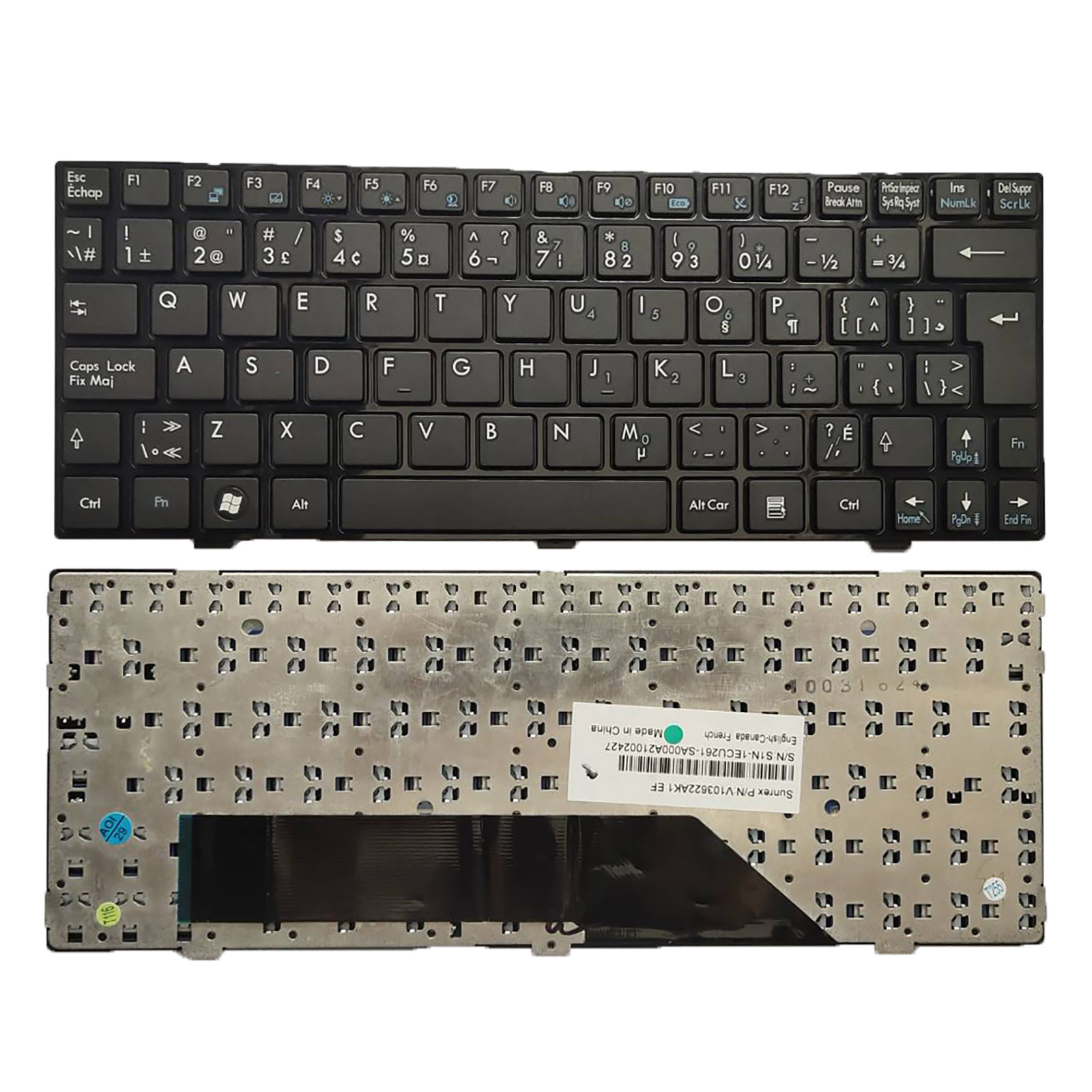 cf适用msi wind u135 u135dx u160 笔记本电脑键盘-阿里巴巴