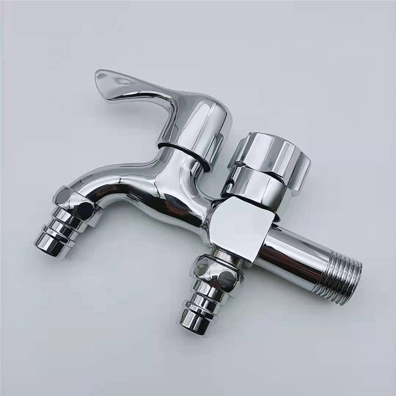 Factory Direct Supply Dual-Purpose Washing Machine Faucet Double Outlet Tap One-Switch Two-Way Outlet Tap Mop Pool Faucet Water Tap