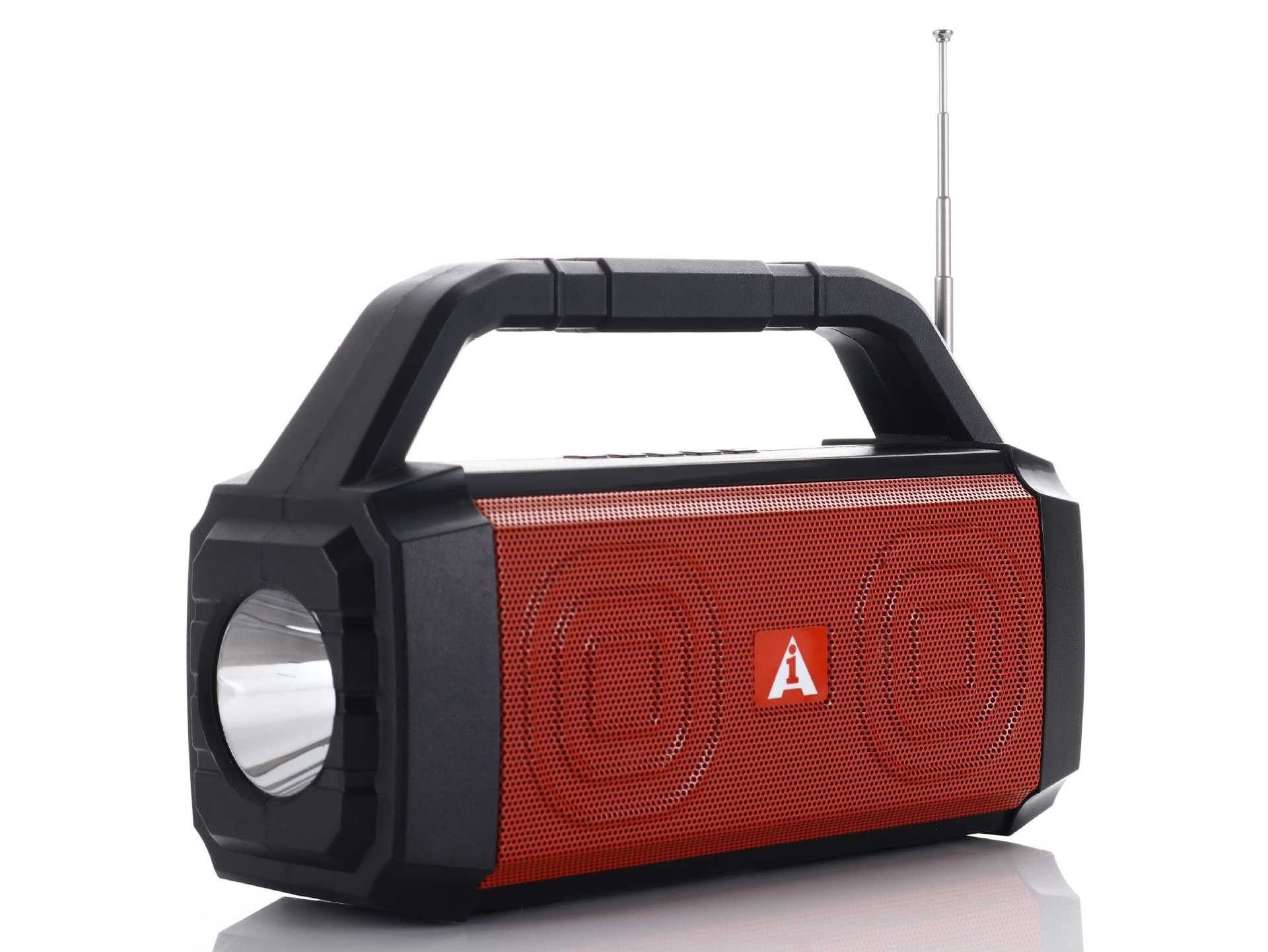 Solar Home Wireless Mini Bluetooth Speaker Car Mobile/Portable Flashlight [Card + U Disk]]