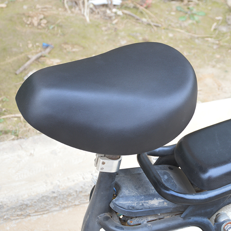 电动车坐垫车座简易款电瓶车大坐双底鞍座折叠代驾锂电车座椅座包