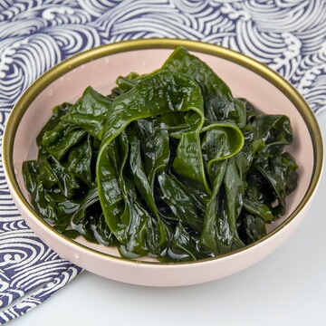 盐渍裙带菜海带菜 凉拌菜火锅食材特级海带海藻叶整箱批发裙带菜