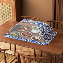 菜罩家用夏季可折叠防苍蝇网罩盖菜餐桌罩长方形剩饭菜罩子食物罩