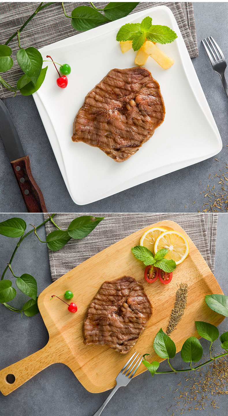 牛诺川香牛排150g*/1片微辣原肉整切调理冷冻牛肉排餐厅酒店批发