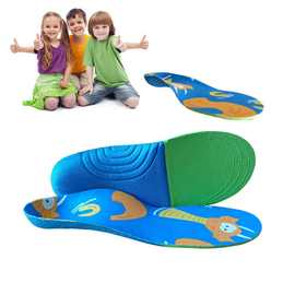 儿童内八字矫正鞋垫宝宝足外翻扁平足弓运动鞋垫机能吸汗透气男女