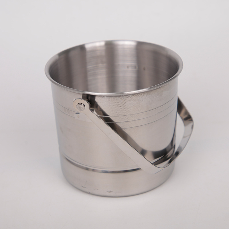 Portable Stainless Steel Ice Bucket Ice Bucket Stainless Steel Ice Clip Light Body Small Sugar Picker Cube Sugar Tong Sugar Picker Thick Ice Clip Non-Magnetic