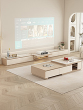 海信88寸激光电视柜全自动电动伸缩一体云台投影仪隐形影院专用柜