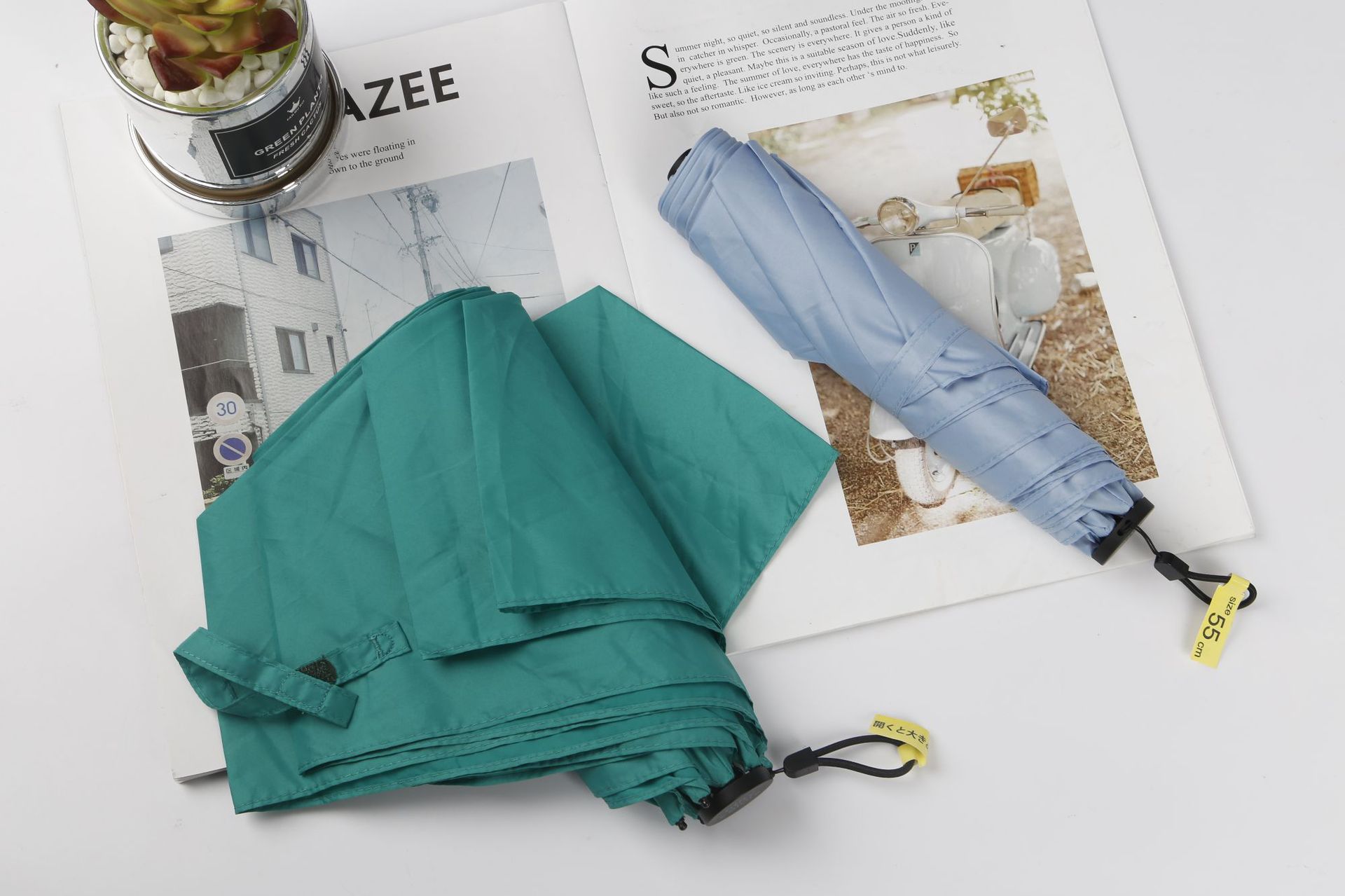 日本进口 nifty colors晴雨伞防晒防雨两用伞便携遮阳羽毛伞雨伞