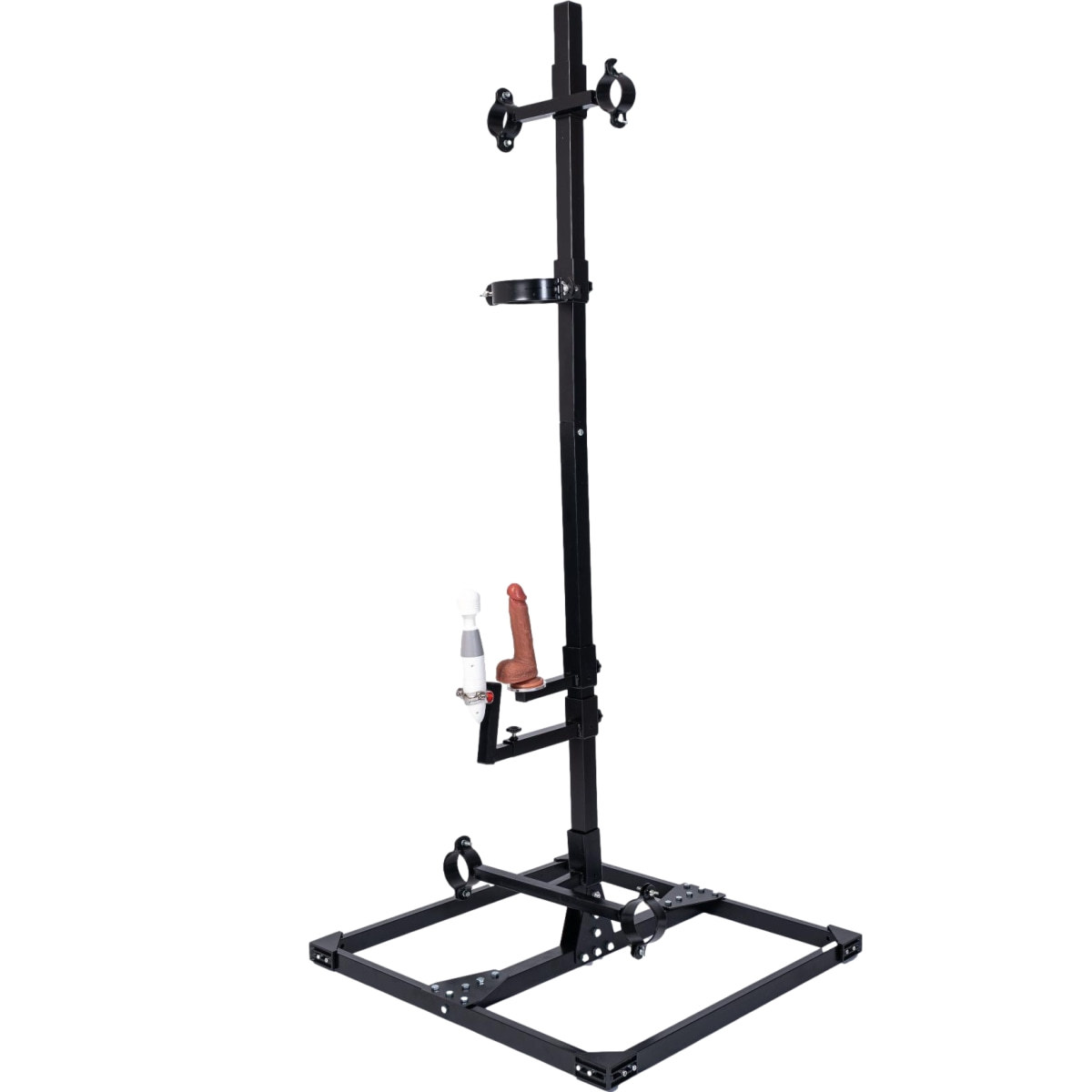 bdsm金属款站立十字架惩罚刑具固定捆绑束缚刑架下体调教道具x架