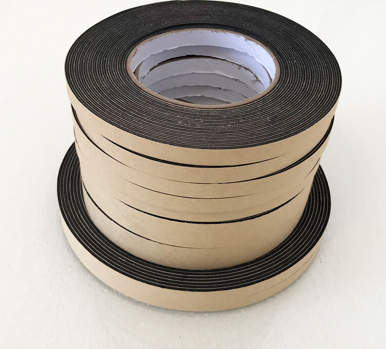 eva泡棉单面胶带 高粘密封加厚防撞隔热减震泡沫垫棉海绵胶条批发