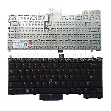 适用Dell戴尔 Latitude E4200 E4300 E4310 PP13S p05g笔记本键盘