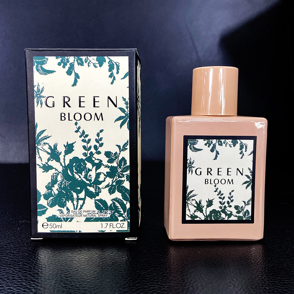 by Biological Green Flower Perfume Lasting Fragrance Light Perfume Elegant Lady High-Profile Figure One Piece Dropshipping 50ml