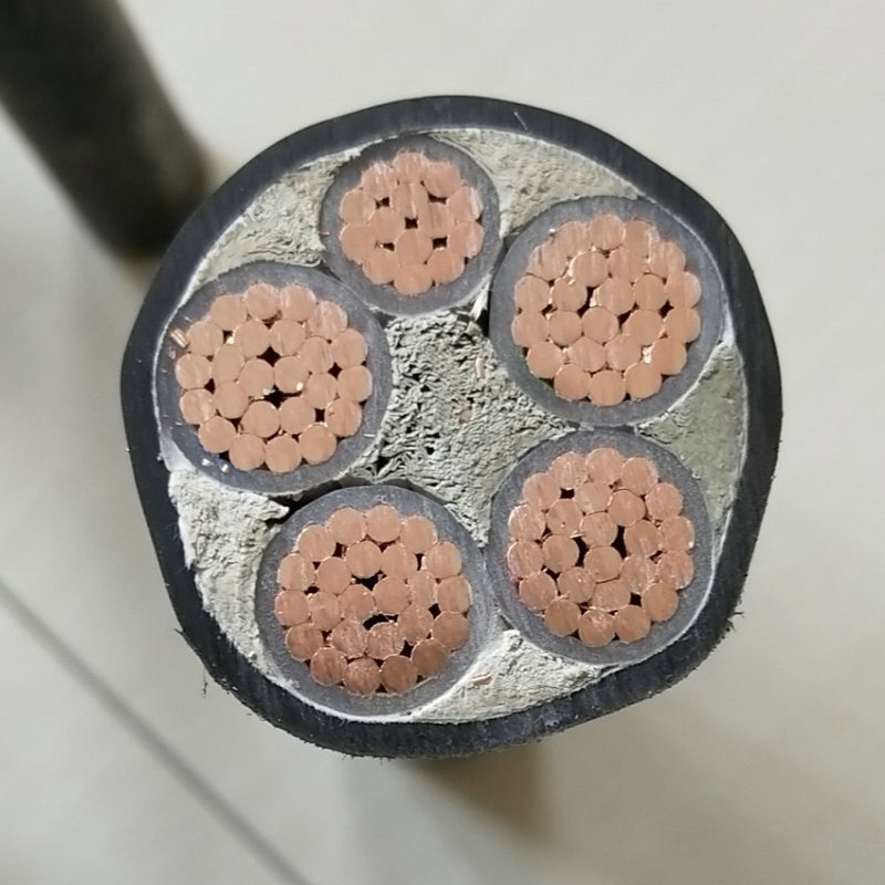 供应pvc低压通信电缆 yjy电力铝芯电缆线 五芯黑色地埋通讯线厂家